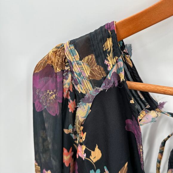 FREE PEOPLE NWT Wanderlust Bodysuit in Black Combo // S - Picture 5 of 13